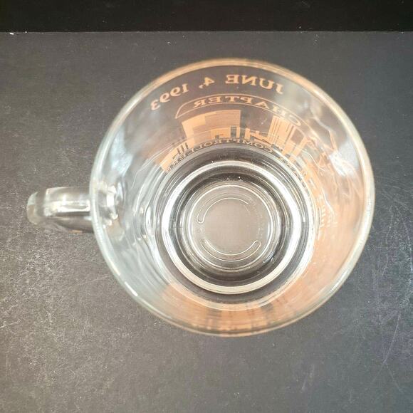 Luminarc Glass Mug 3.5" June 4 1993 Greater Atlanta Chapter PDI - Picture 5 of 12